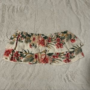 NWOT American Eagle Frill Bandeau Top / Size S